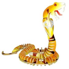 Schlange - farbig 3D