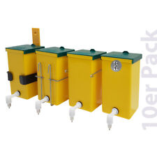 Kaninchen Trinkflasche / Nagertränke "Megaflasche" 1000 ml gelb 10er Pack