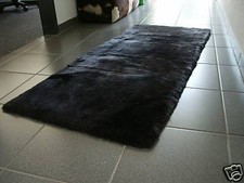 Yogamatte aus echtem Lammfell