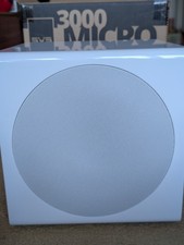 SVS 3000 Micro Aktiv Subwoofer, weiß, 800 Watt, Top Zustand, Garantie