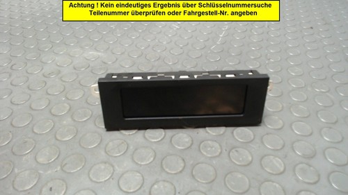 Display bordcomputer uhr - display, /