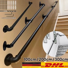 100 - 300cm Handlauf Treppengeländer Geländer Wandhandlauf Handlauf Wasserrohr