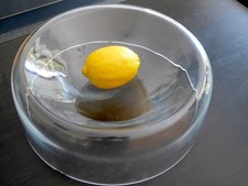 Glasschale groß für Obst