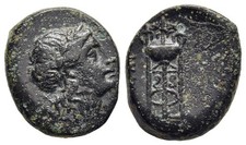 FITZ  Mysien Gambreion Apollon Dreifuss Greek Bronze  @NZT1574