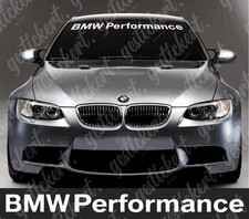 1x 100 cm Performance Frontscheiben Aufkleber für BMW M Sticker Decal E36 E46
