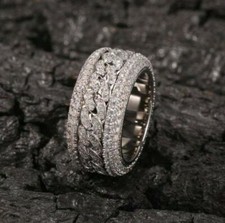 3 Ct Round Cut Simulated