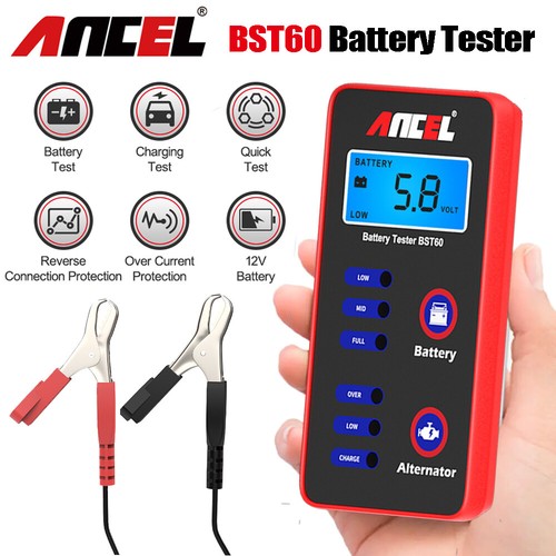 Car 12v auto - auto, batterietester