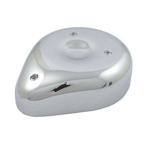 Luftfilter teardrop chrom - luftfilter,