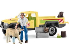 Schleich 42503 - Tierfiguren Farm World - Tierarztbesuch auf dem Bauernhof