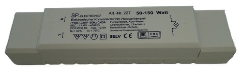 Elektronischer halogen trafo - elektronischer,
