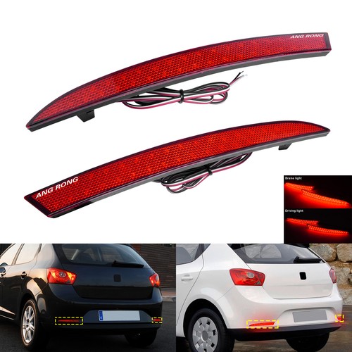Rote schwarz led reflektor - rote/schwarz,