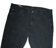 Levi's 501 Herren Jeans Grau Denim Stretch Straight Fit W40 L30 Code 501-0062