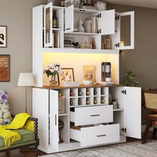 LED Küchenschrank Hochschrank