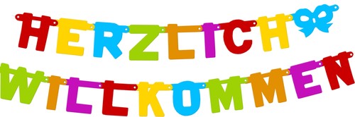 Letter banner girlande - letter,