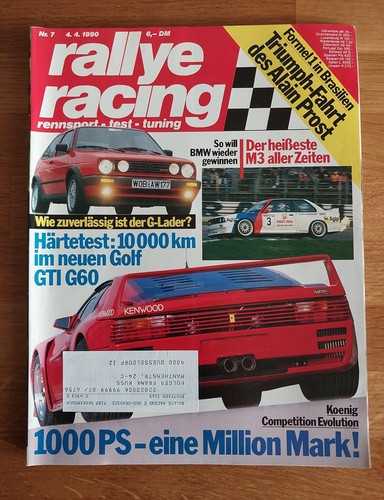 Rallye racing 1990 bmw m3 - racing,