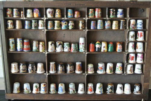Fingerhutsammlung stück - fingerhutsammlung,