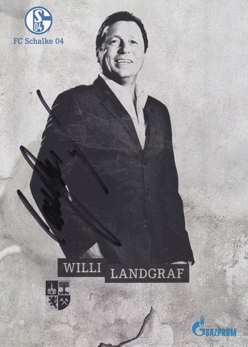 Autogramm willi landgraf fc - willi, (fc