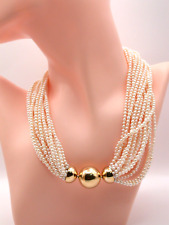 ungewöhnlich edles Collier mit 20 mm Patentschließe von Jörg Heinz in Gold 750