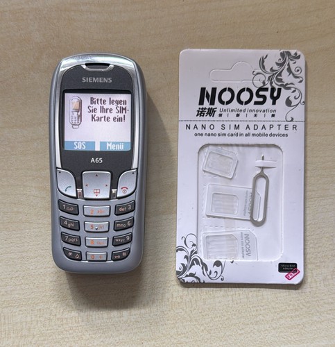 Siemens handy a65 - a65, silber