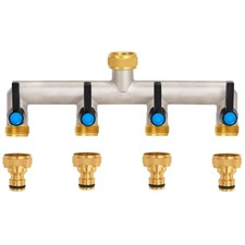 Wasserhahn 4-Wege Verteiler
