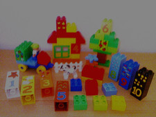 Lego duplo -Set 5497 -Zahlen Lernspiel 1-10 -Vorschule- 58 Teile -komplett+ OA