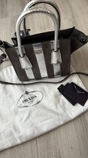 PRADA Tote Bag Handtasche Grau