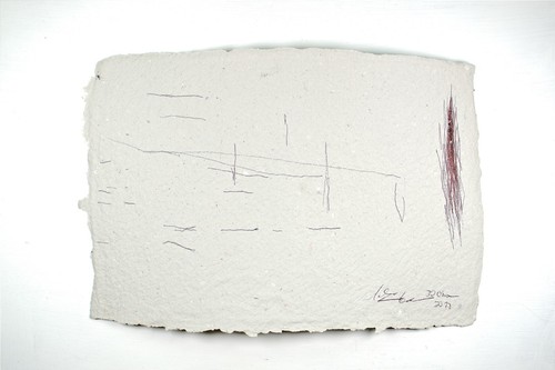 Zeichnung sisyphos tusche - zeichnung,
