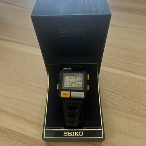 Vintage seiko pulsemeter - pulsemeter, lcd