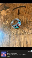 Zuni ring handgefertigt - rs,