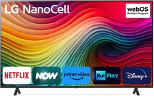 LG 55NANO82T6B 55" NanoCell 4K Smart TV 4K UHD, HDR, Smart TV, Sprachsteuerung