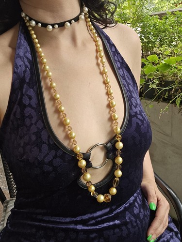 Vintage kette bauchkette - kette,