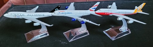 3er set flugzeugmodelle - set,