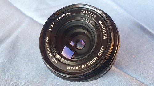 Minolta rokkor f - w.rokkor, f=28mm