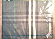 Seide-Wolleschal, federleicht; grau-beige; 90x190 cm; neu; beste Qualität!