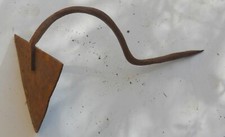 Teil von alte Hacke Werkzeug Egge 🍄 Gartenhacke Eisen 1 Zinken Aufsatz Kratzer