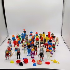 Playmobil Konvolut ca. 51 Figuren + Zubehör älter gemischt Sammlung (1018)