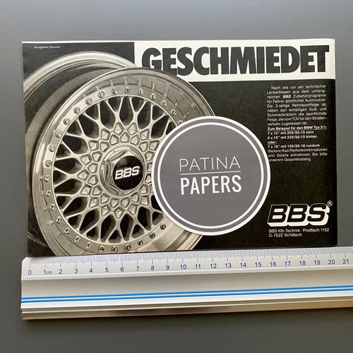1986 bbs geschmiedet felge - bbs,