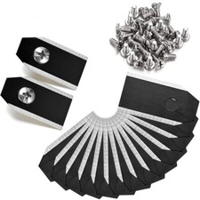 Ersatz-Messer Rasenmäher Klingen aus Titan für Husqvarna Gardena Yard Mähroboter