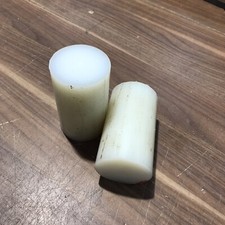 1x Reststück PVC natur Ø 62