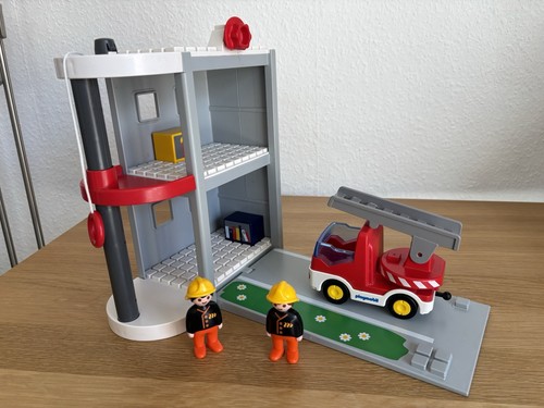 Playmobil 123 feuerwehrstation - playmobil,