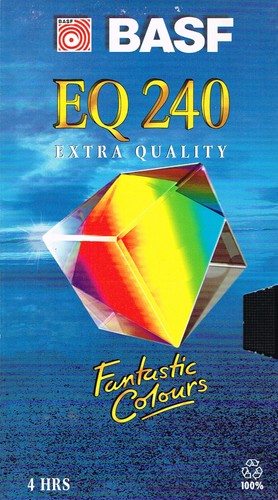 Vhs kassetten basf 240 - kassetten,
