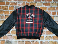 *CHARLES CHEVIGNON VINTAGE COLLEGE JACKE*HURDLE*SCHOTTEN LOOK*GR: L*TIP TOP