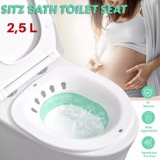 Sitzbad für Toilette Faltbares Sitzbadewanne Bidet Einsatz Hämorrhoiden Badesitz