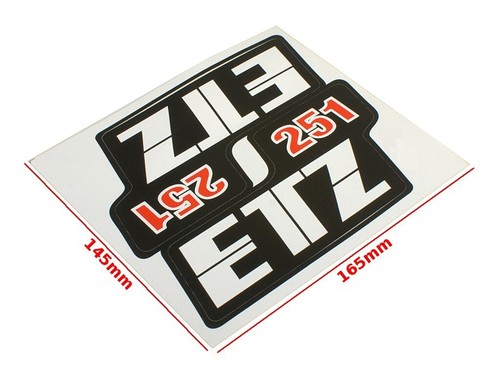 Aufkleber etz 251 - aufkleber, mz
