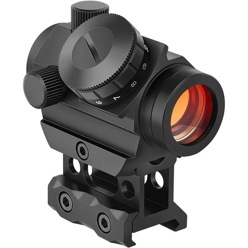 2moa red dot - red, 1x25mm