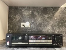 Grundig CF 7500 Tapedeck Schwarz Kassettendeck Kassettengerät