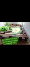 PALETTENBETT  Lattenrost und Matratze Passend Zum Bett 