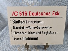Zuglaufschild: IC 616