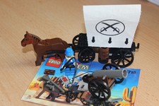 LEGO; Western - Weapons Wagon 6716 kplt. incl. Figuren, Zubehör u. Bauanleitung