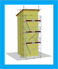 Neu Fassadengerüst 25,5qm